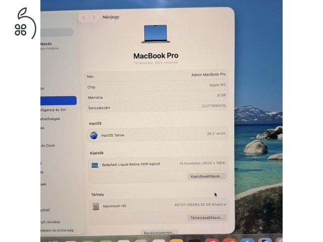 Macbook Pro 14 M3 Pro
