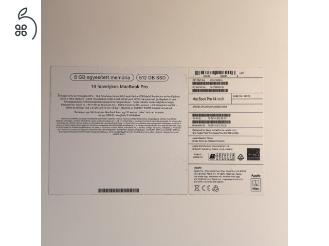 Macbook Pro 14 M3 Pro