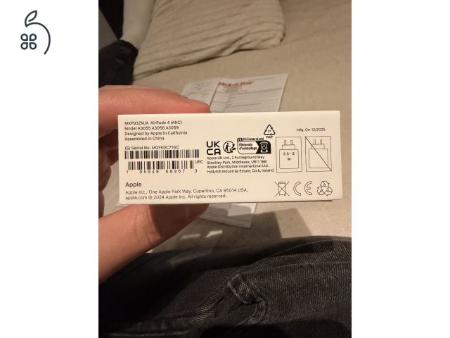 AirPods 4.gen zajkioltással