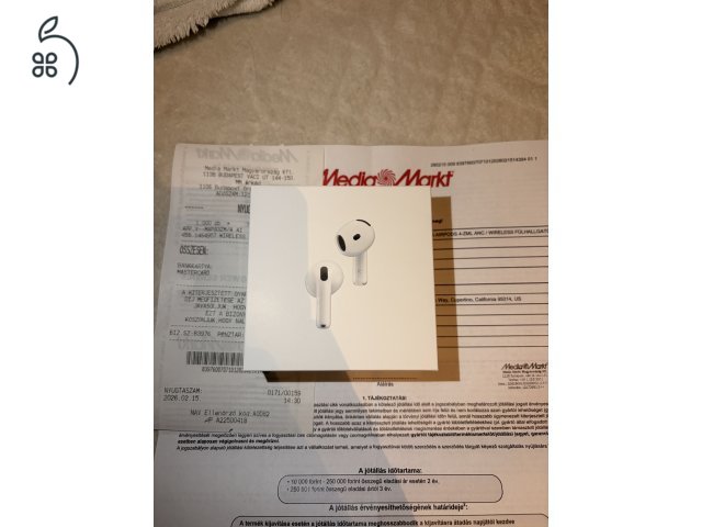 AirPods 4.gen zajkioltással