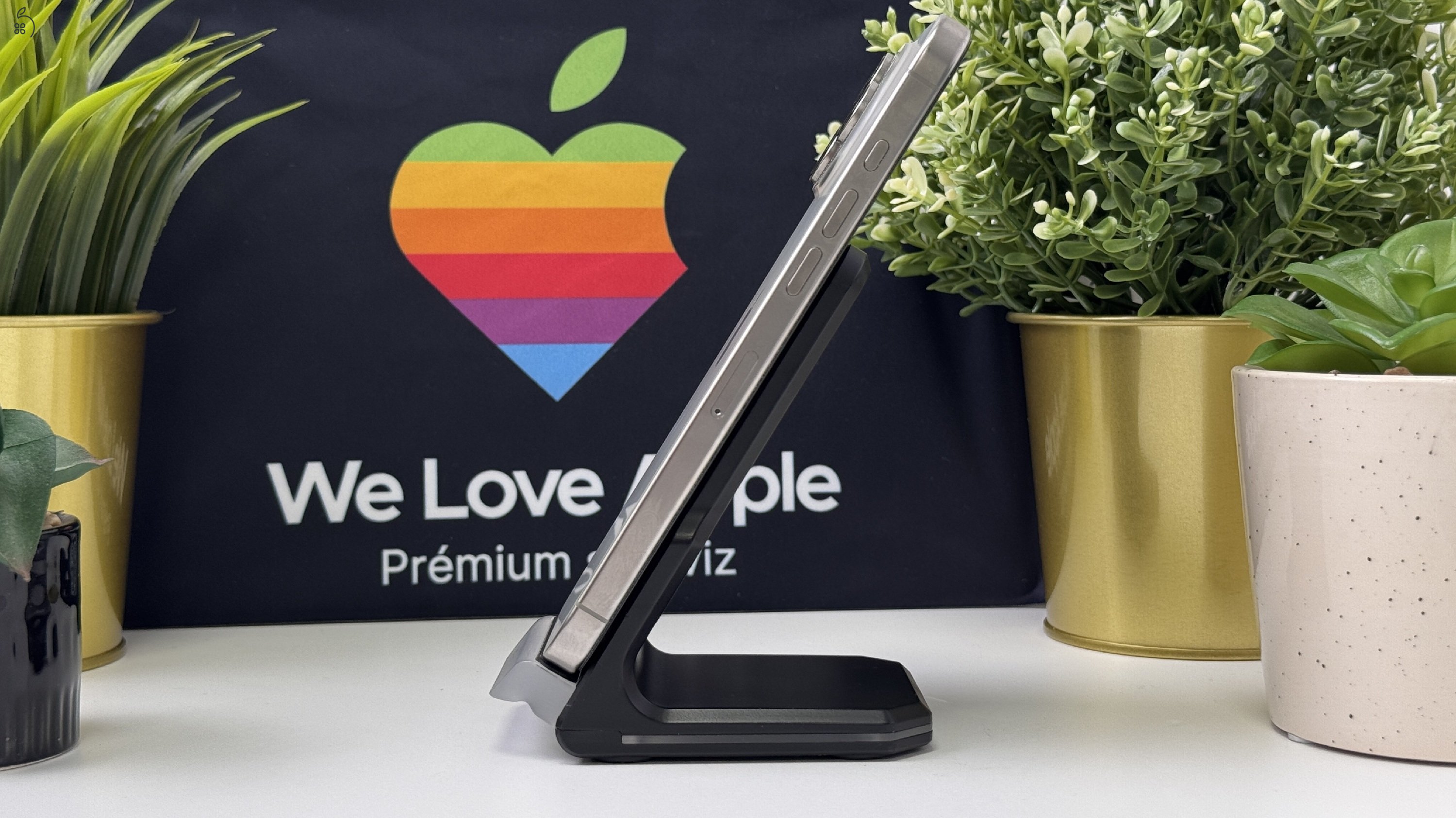 iPhone 16 Pro Max 256GB Natúr Titán, Független - 1ÉV Garancia, Számla