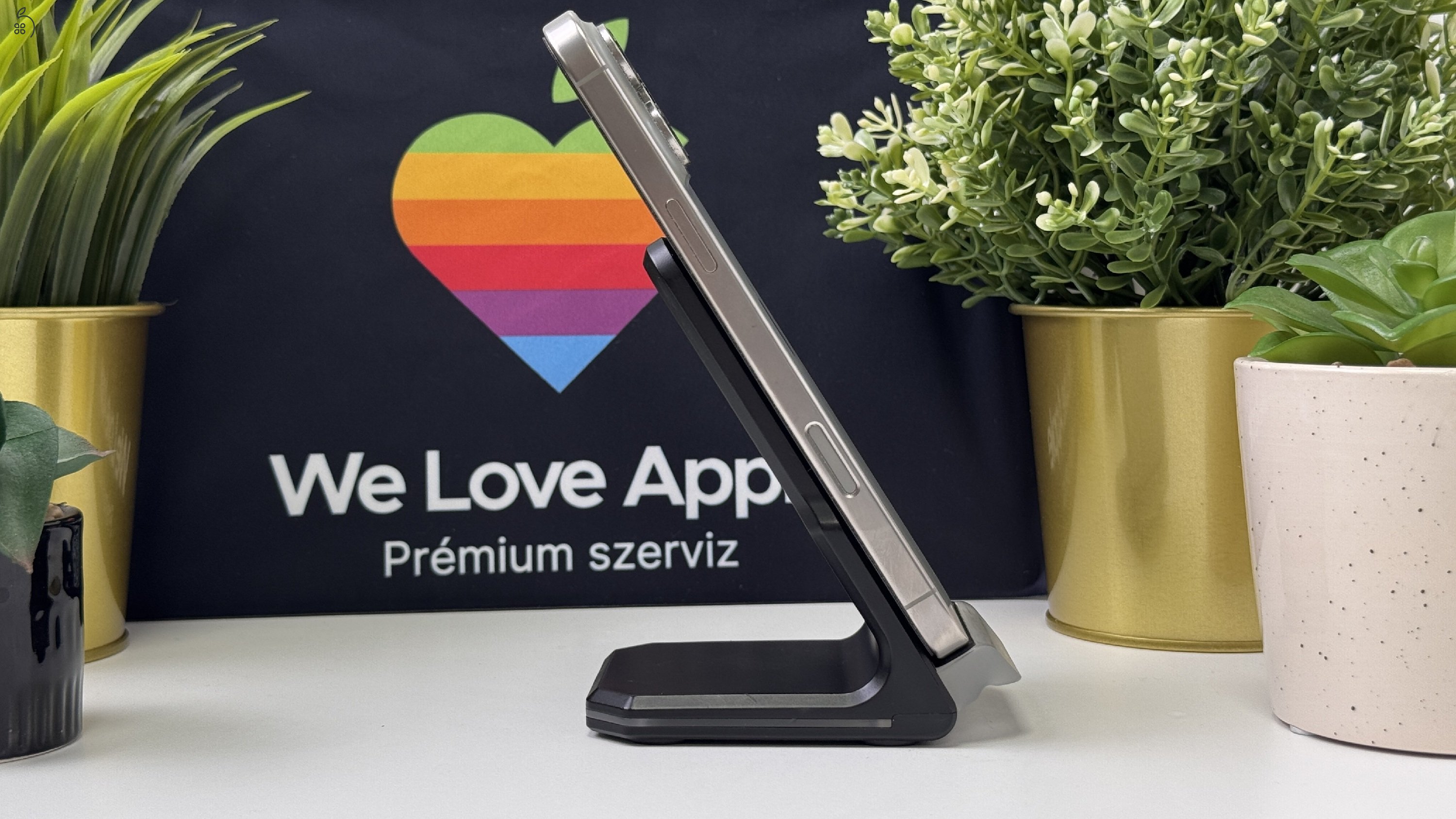 iPhone 16 Pro Max 256GB Natúr Titán, Független - 1ÉV Garancia, Számla