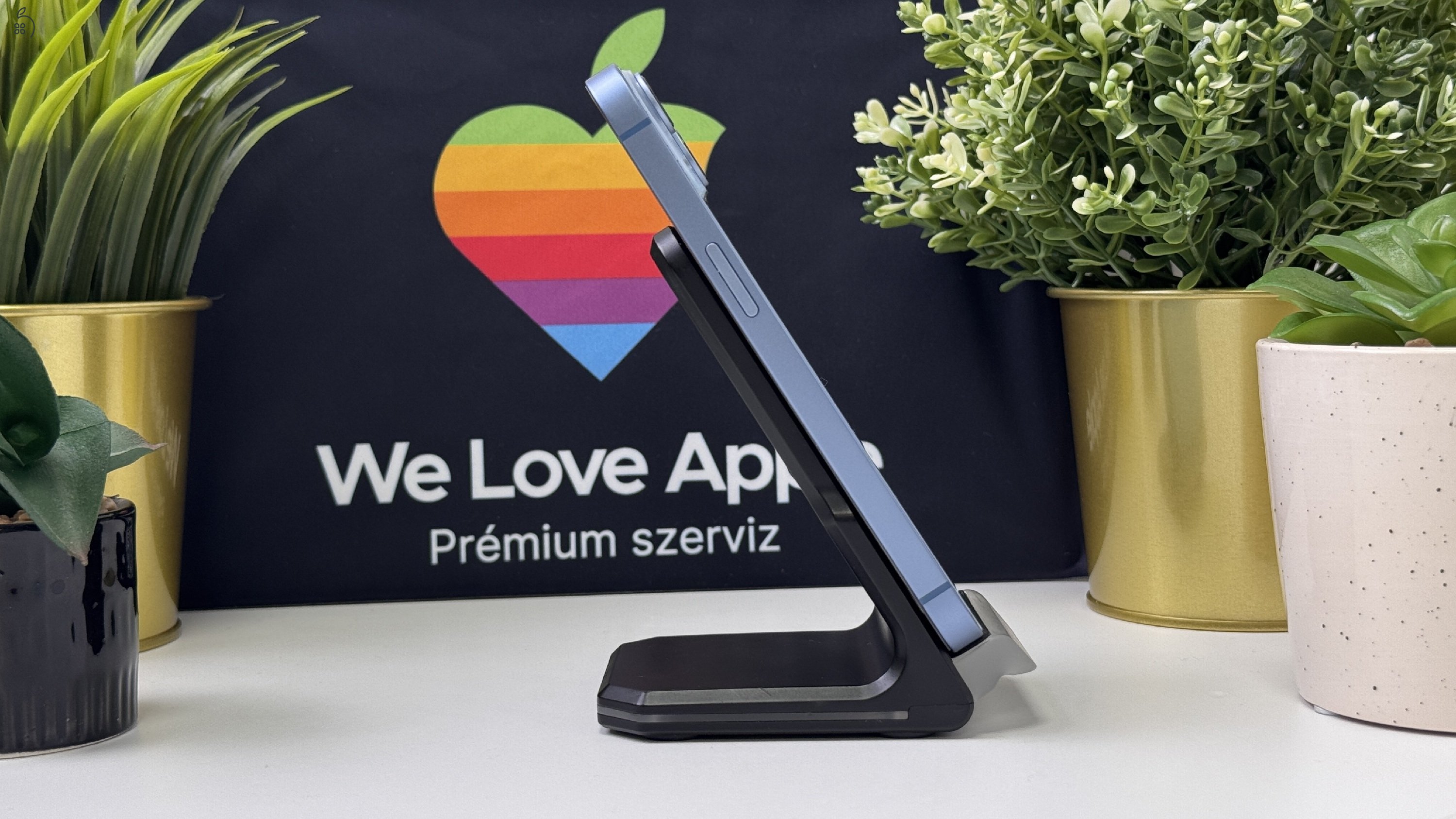  iPhone 14, 128GB, Kék, Független - 1ÉV Garancia, Számla