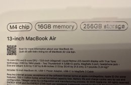 Eladó bontatlan MacBook Air 13, M4 chip, 16GB / 256 GB SSD (2025)