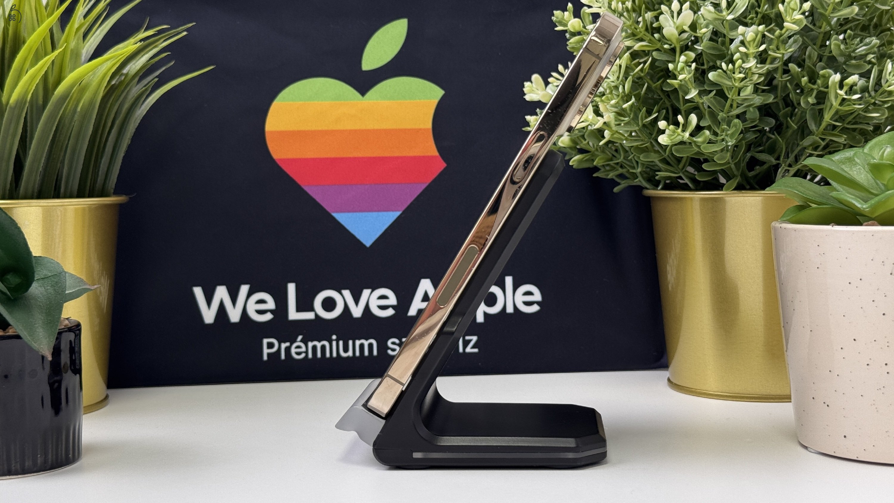 iPhone 14 Pro Max, 256GB, Arany, Független - 1ÉV Garancia, Számla 