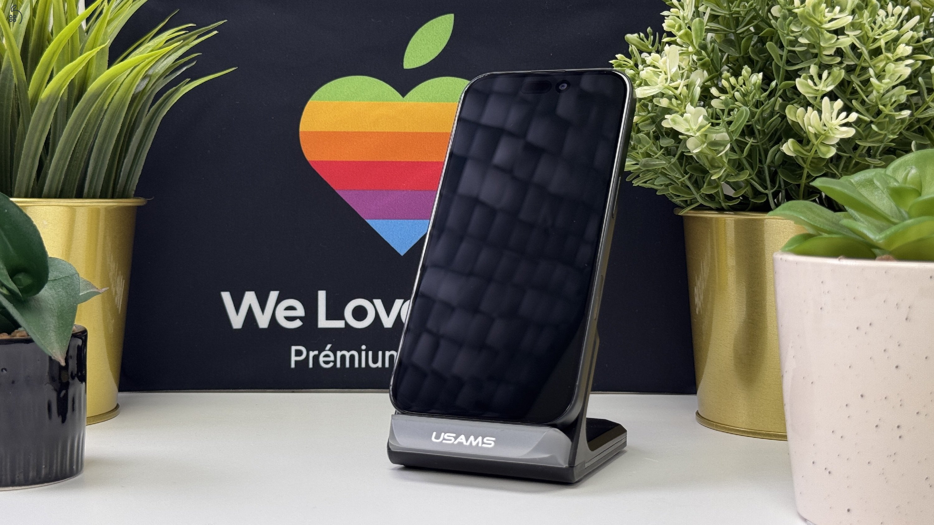 iPhone 16, 256GB, Fekete, Független - 1ÉV Garancia, Számla 