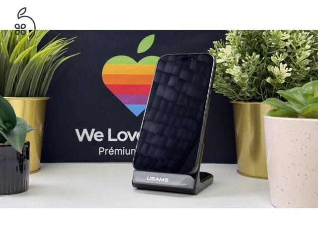 iPhone 16, 256GB, Fekete, Független - 1ÉV Garancia, Számla 