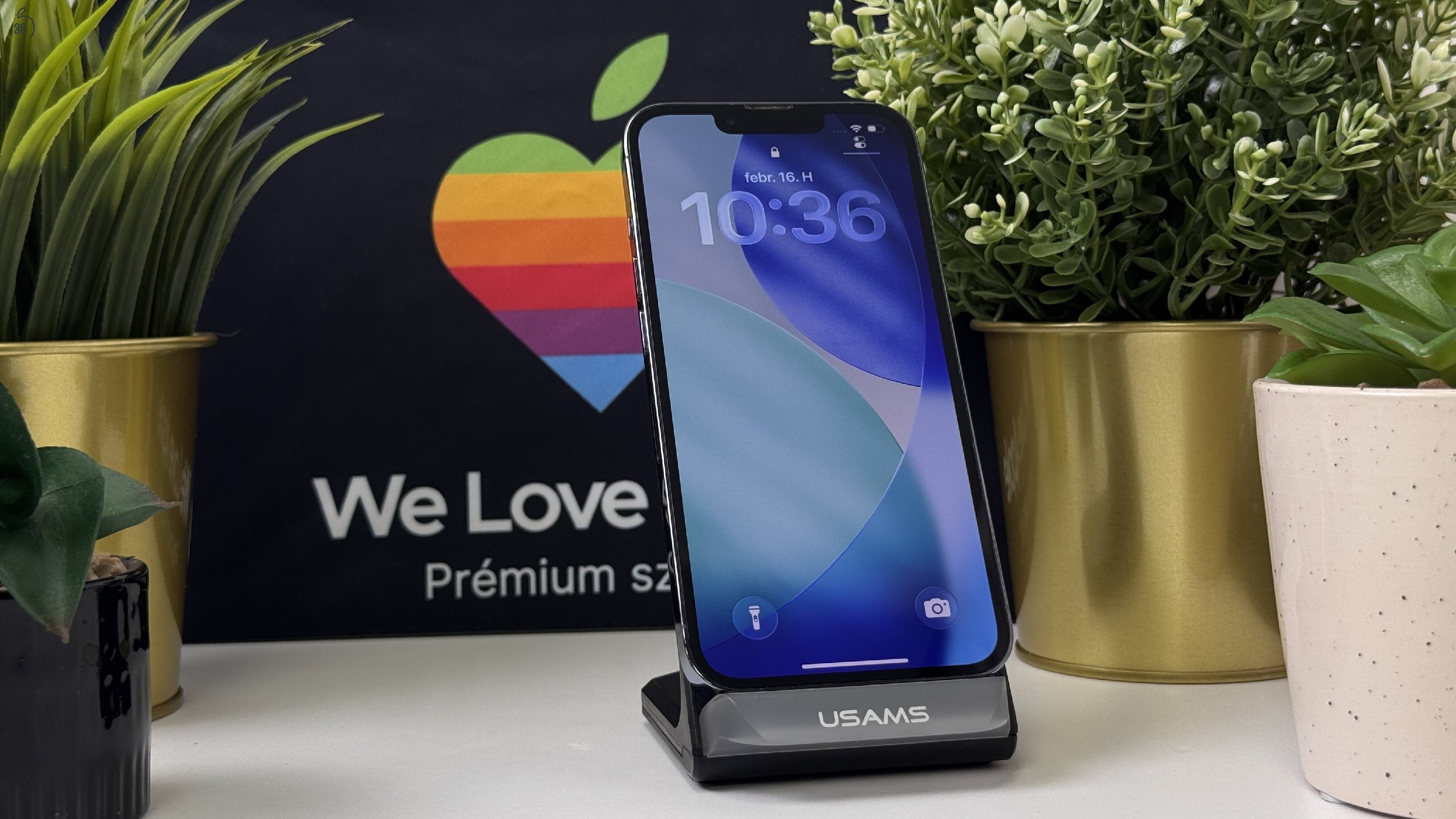 iPhone 13 Pro 256GB Kék, Független - 1ÉV Garancia, Számla