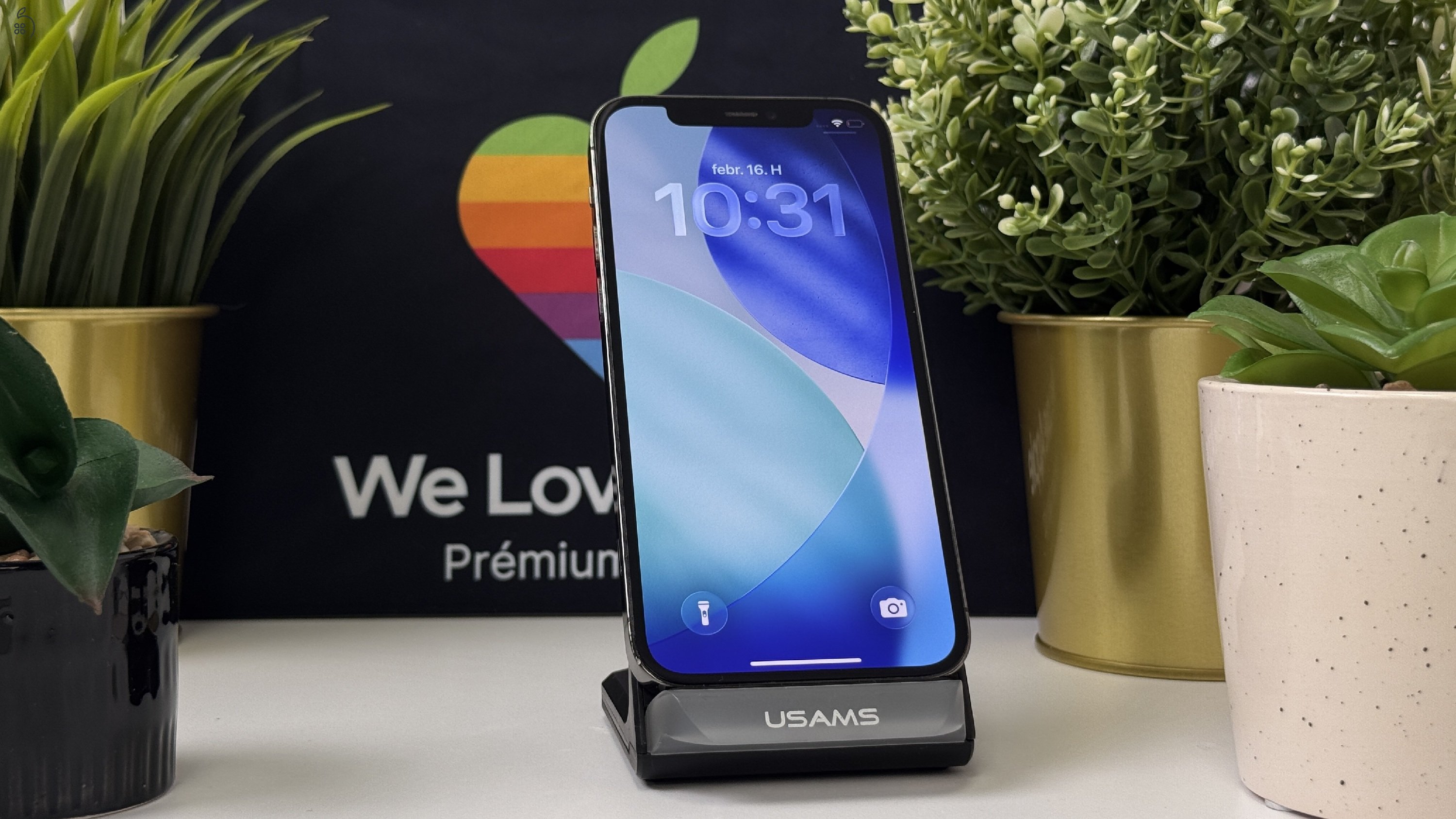  iPhone 12 Pro 512GB Fekete, Független - 1ÉV Garancia, Számla 