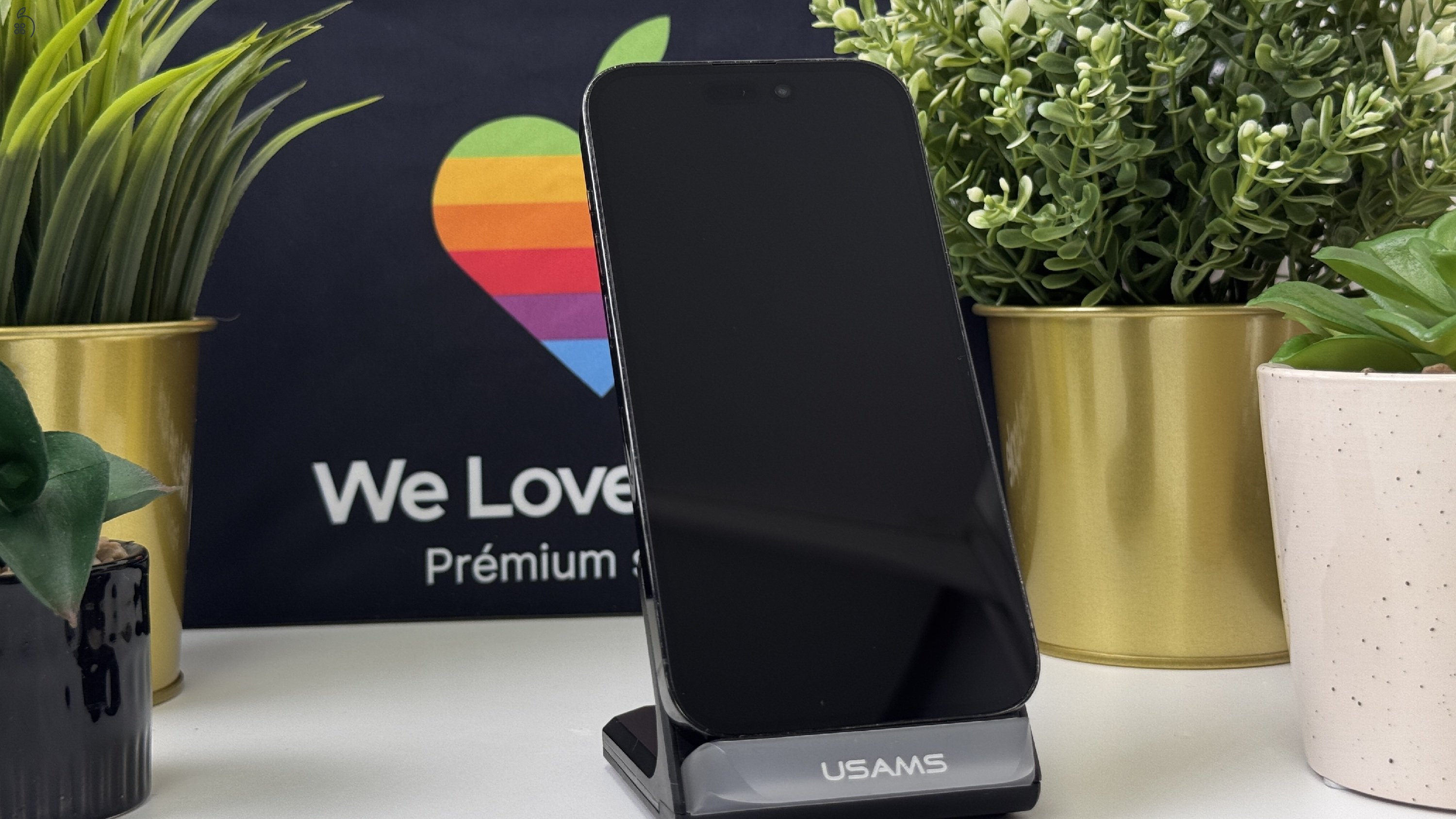 iPhone 14 Pro 128GB Fekete, Független - 1ÉV Garancia, Számla