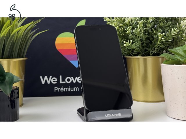 iPhone 14 Pro 128GB Fekete, Független - 1ÉV Garancia, Számla