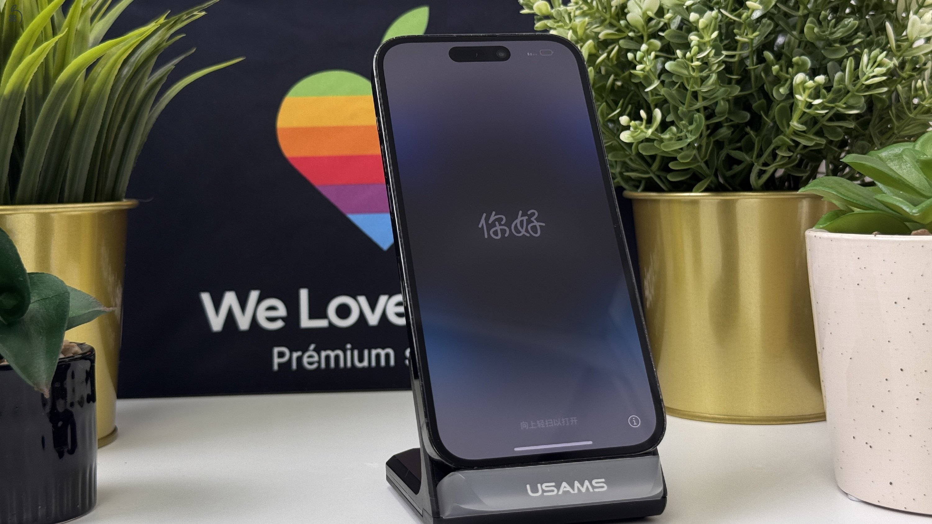 iPhone 14 Pro 128GB Fekete, Független - 1ÉV Garancia, Számla