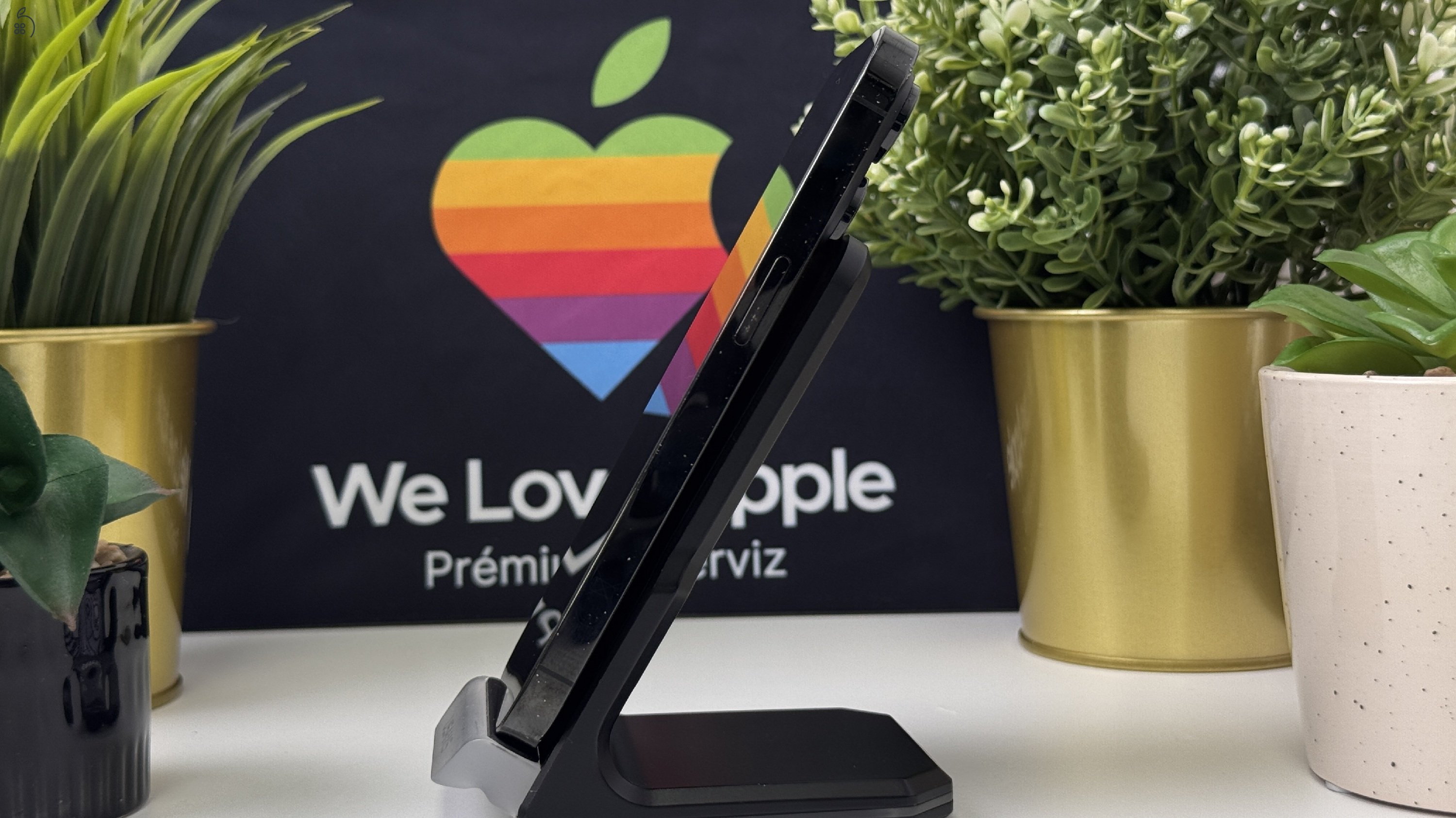 iPhone 14 Pro 128GB Fekete, Független - 1ÉV Garancia, Számla