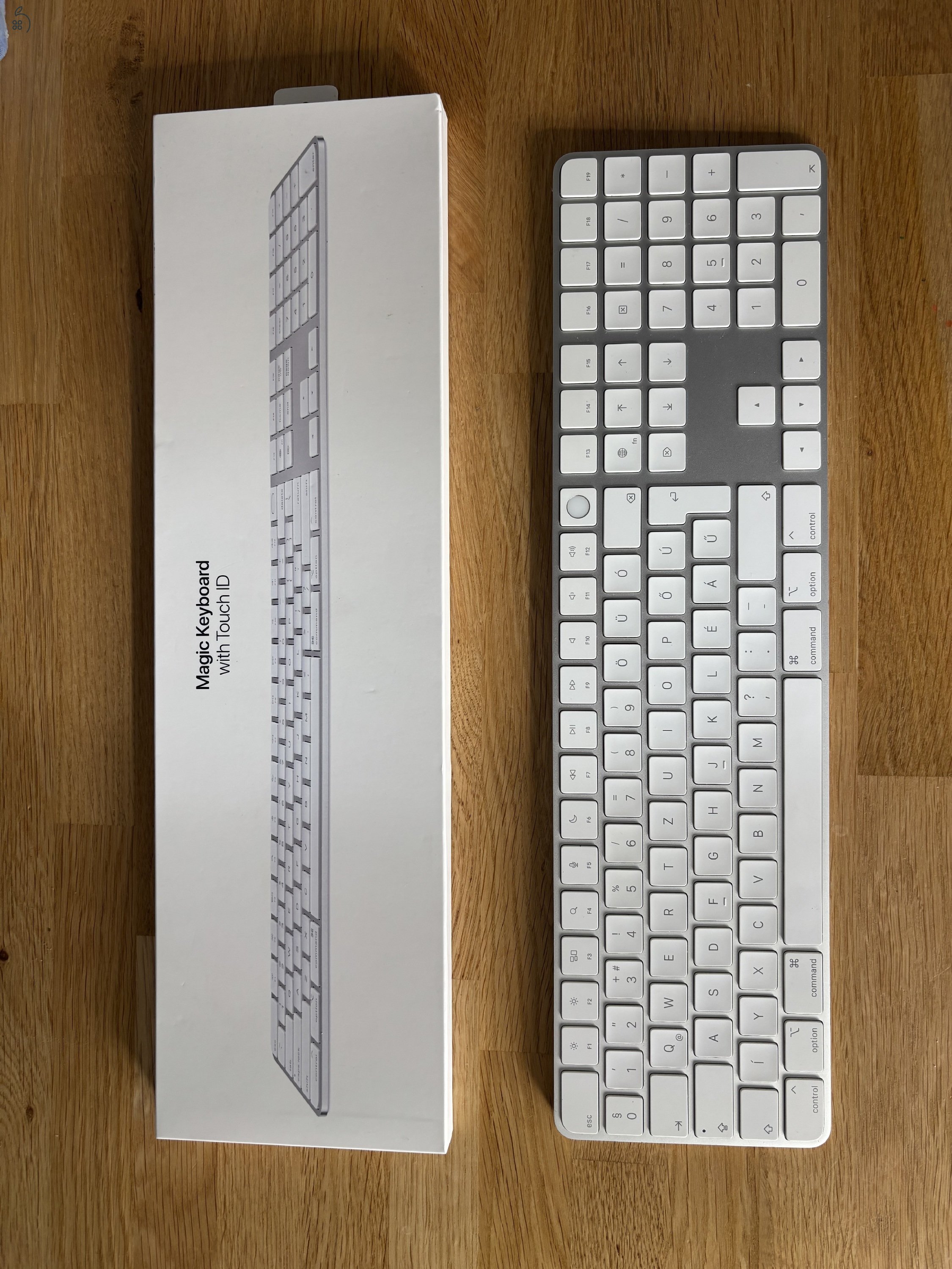 Apple Magic Keyboard - Touch ID - numpad - fehér ( MK2C3MG/A)