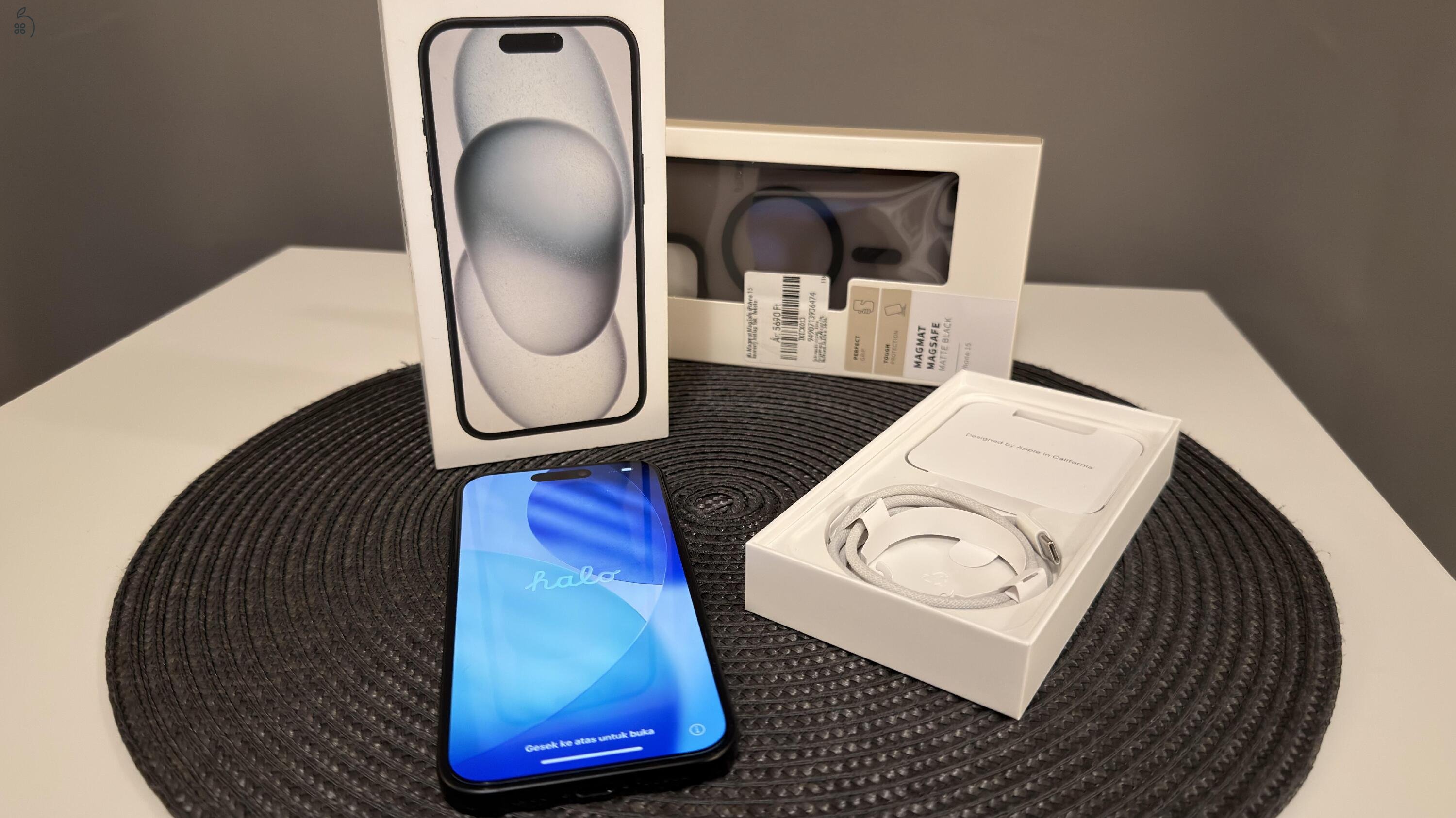 Apple iPhone 15 128 Gb 100% akkumulátor