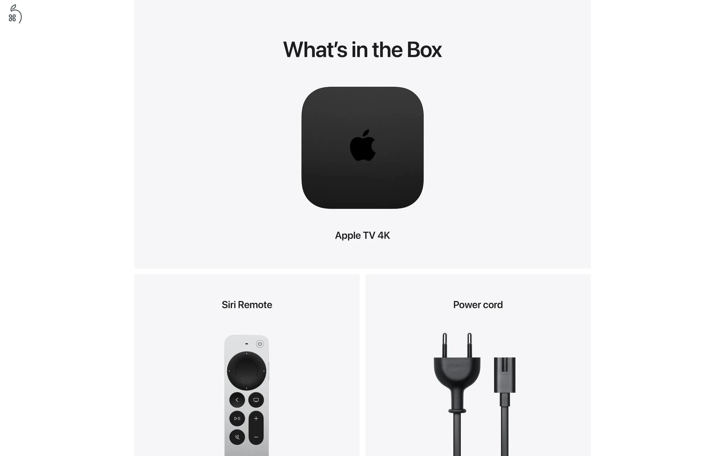 Apple TV 4K Wi‑Fi + Ethernet 128 GB