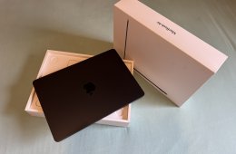 MacBook Air 2025 M4 16/256 új kijelző, usb c portok+Epico tok+Satechi USB adapter