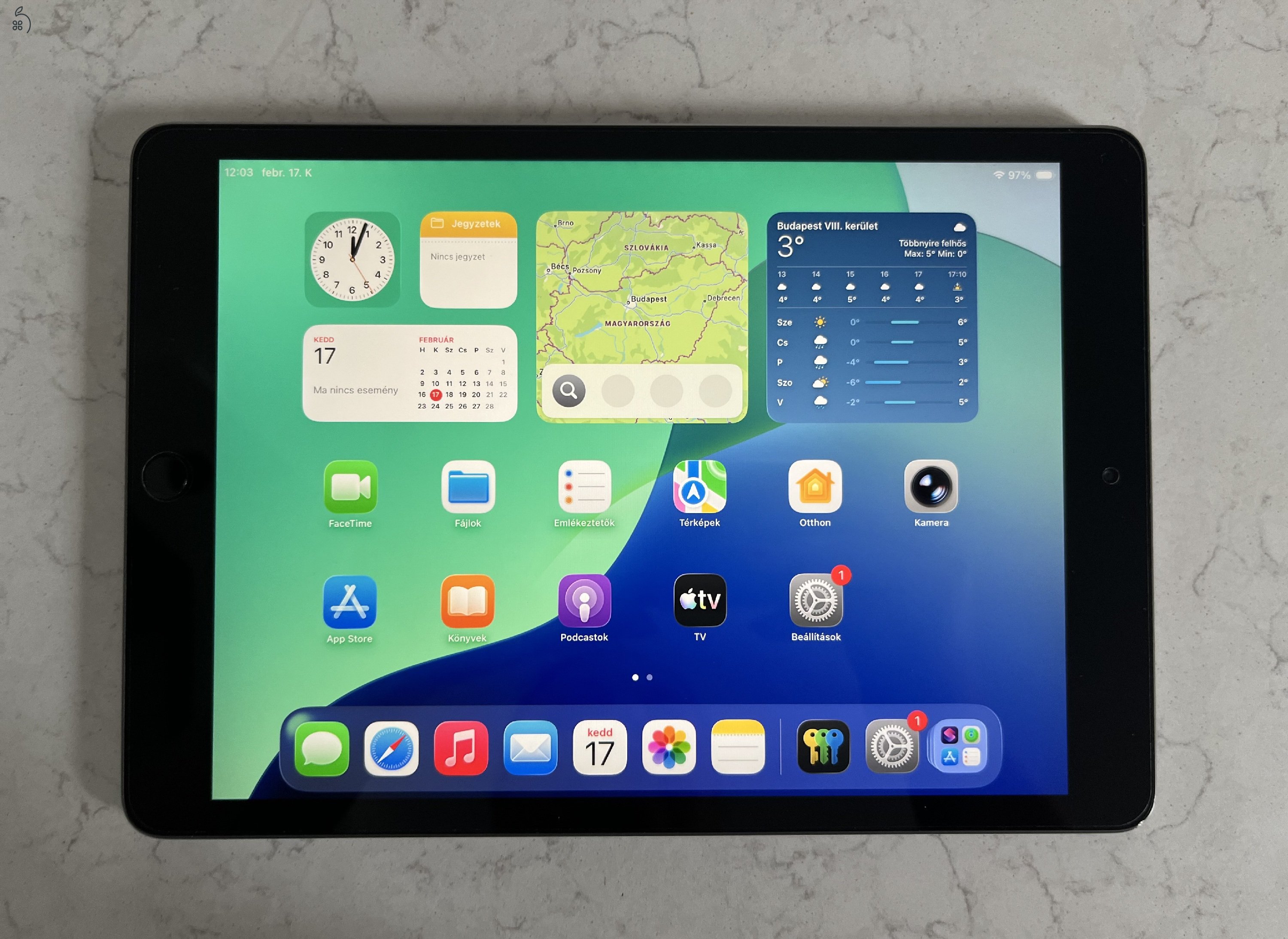 8. generációs iPad eladó