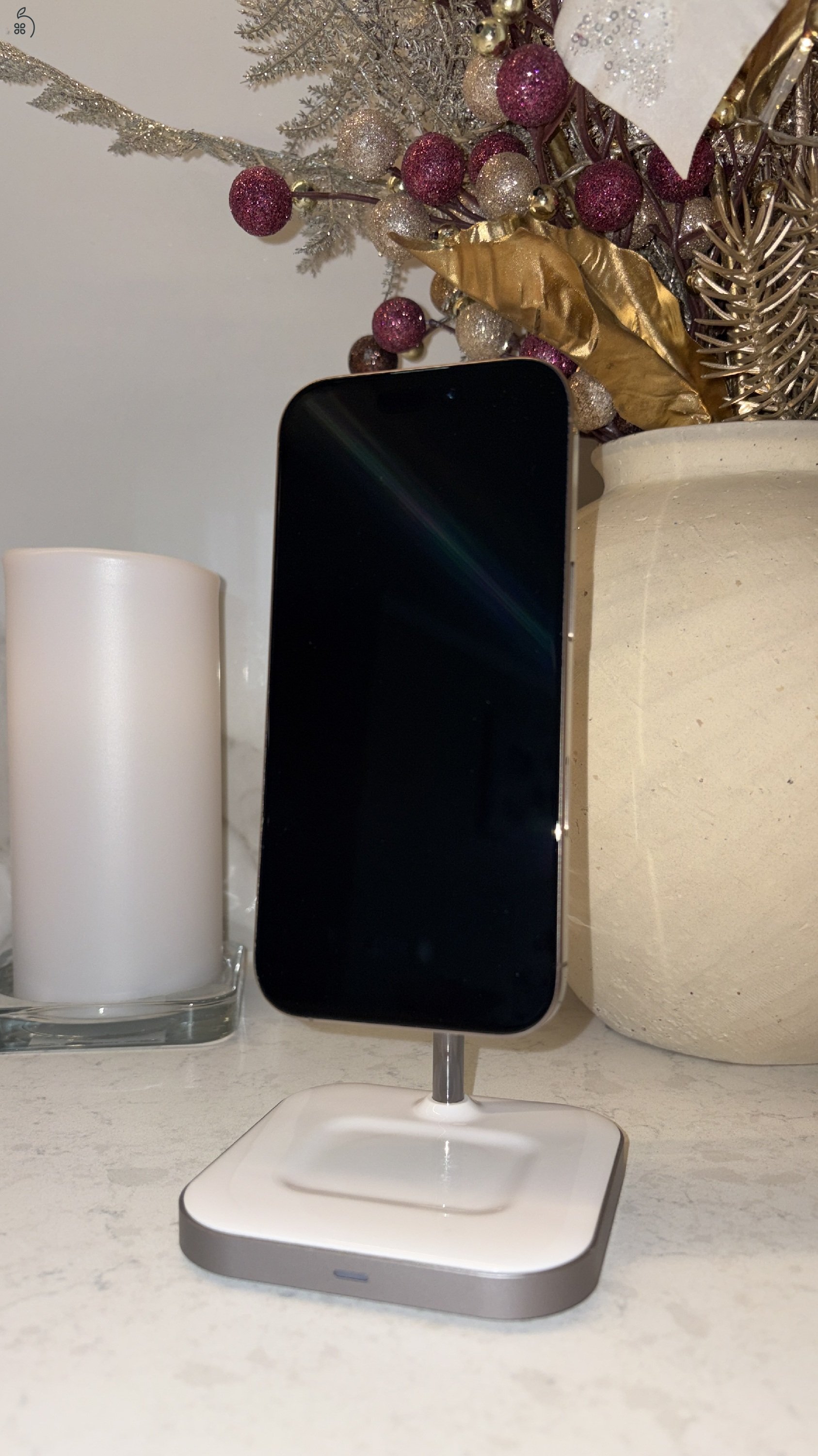 iPhone 16 Pro 128GB Desert Titanium - újszerű, garanciás, dobozos