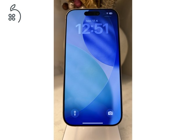 iPhone 16 Pro 128GB Desert Titanium - újszerű, garanciás, dobozos