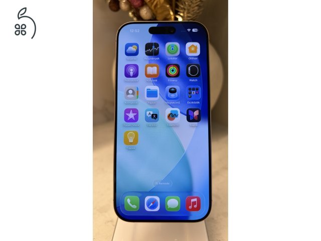iPhone 16 Pro 128GB Desert Titanium - újszerű, garanciás, dobozos