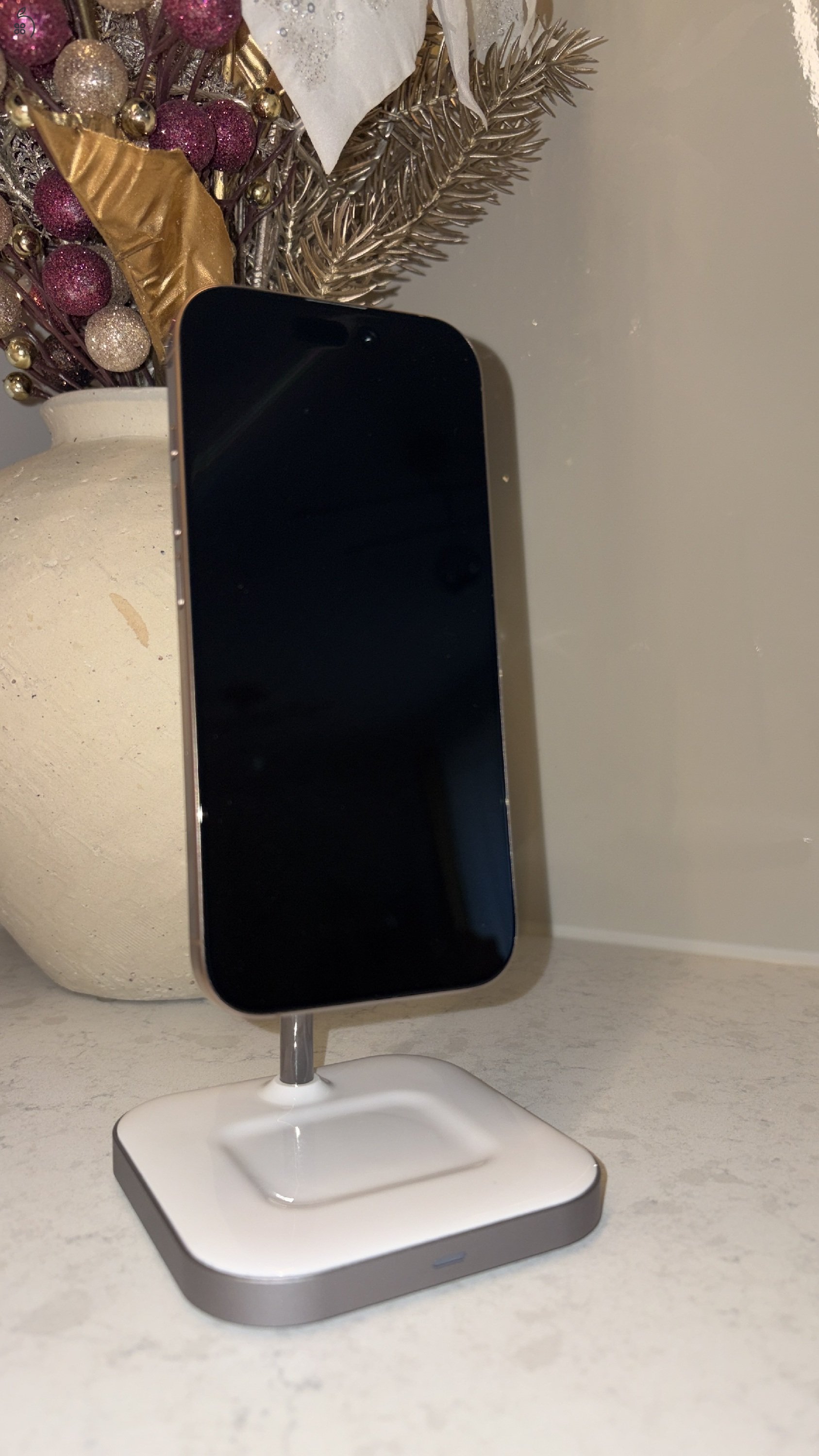 iPhone 16 Pro 128GB Desert Titanium - újszerű, garanciás, dobozos