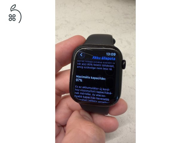 Apple Watch Series 10 46mm GPS + Cellular (eSIM) – garanciás 2027-ig, 97% akku