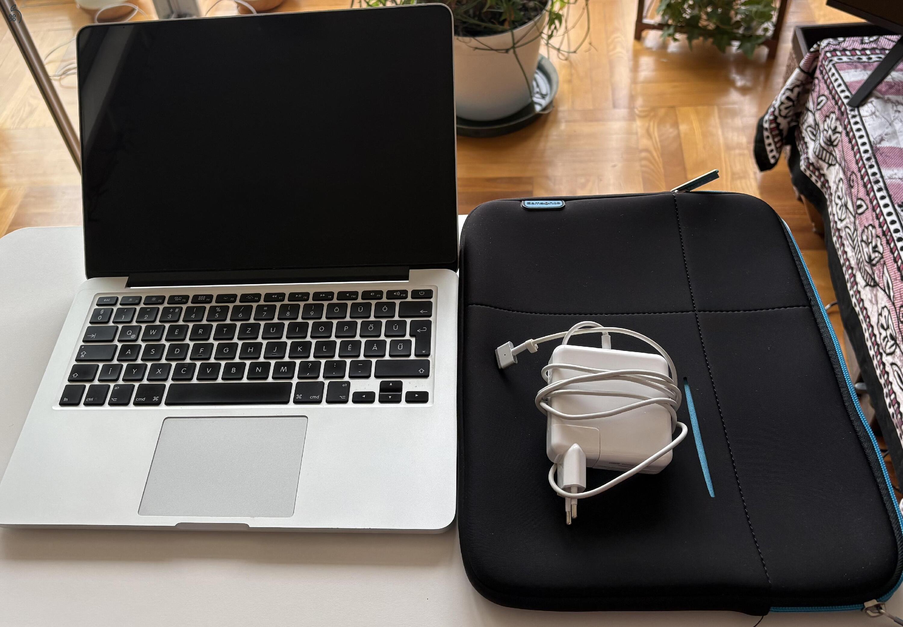 Eladó MacBook Pro Retina 13” (2013 vége) – 16 GB RAM, 256 GB SSD, kitűnő állapotú