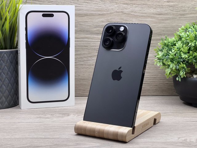 Hibátlan iPhone 14 Pro Max Space Black 256GB 2 ÉV Garanciával 92%