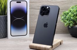 Hibátlan iPhone 14 Pro Max Space Black 256GB 2 ÉV Garanciával 92%