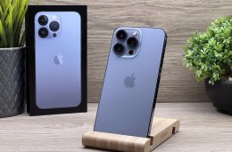 Hibátlan iPhone 13 Pro Sierra Blue 256GB 2 ÉV Garanciával 100%