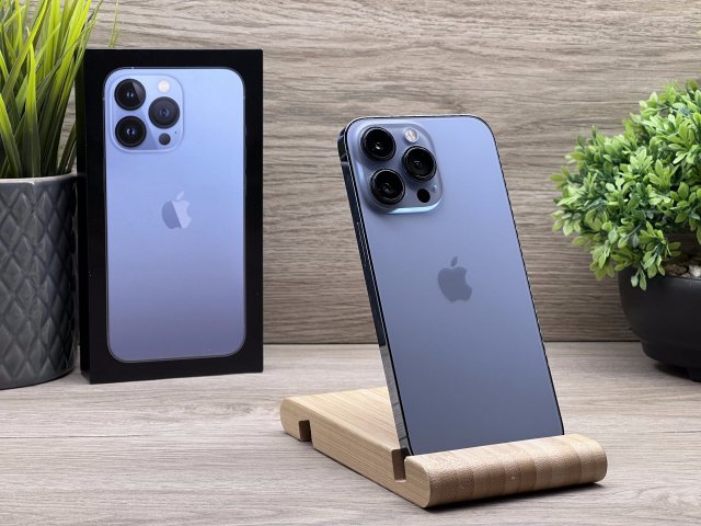 Hibátlan iPhone 13 Pro Sierra Blue 256GB 2 ÉV Garanciával 100%