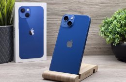 Hibátlan iPhone 13 Blue 128GB 2 ÉV Garanciával 90%