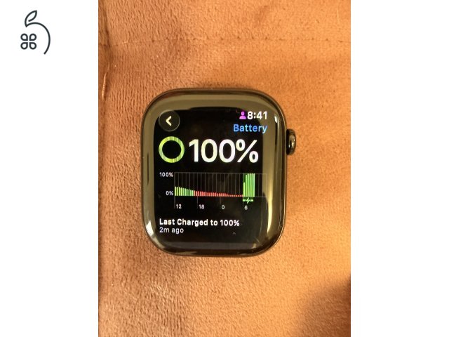 Titanium Apple Watch S10, 46 mm, GPS + Cellular, eSIM, garancia 2028.01.28-ig!