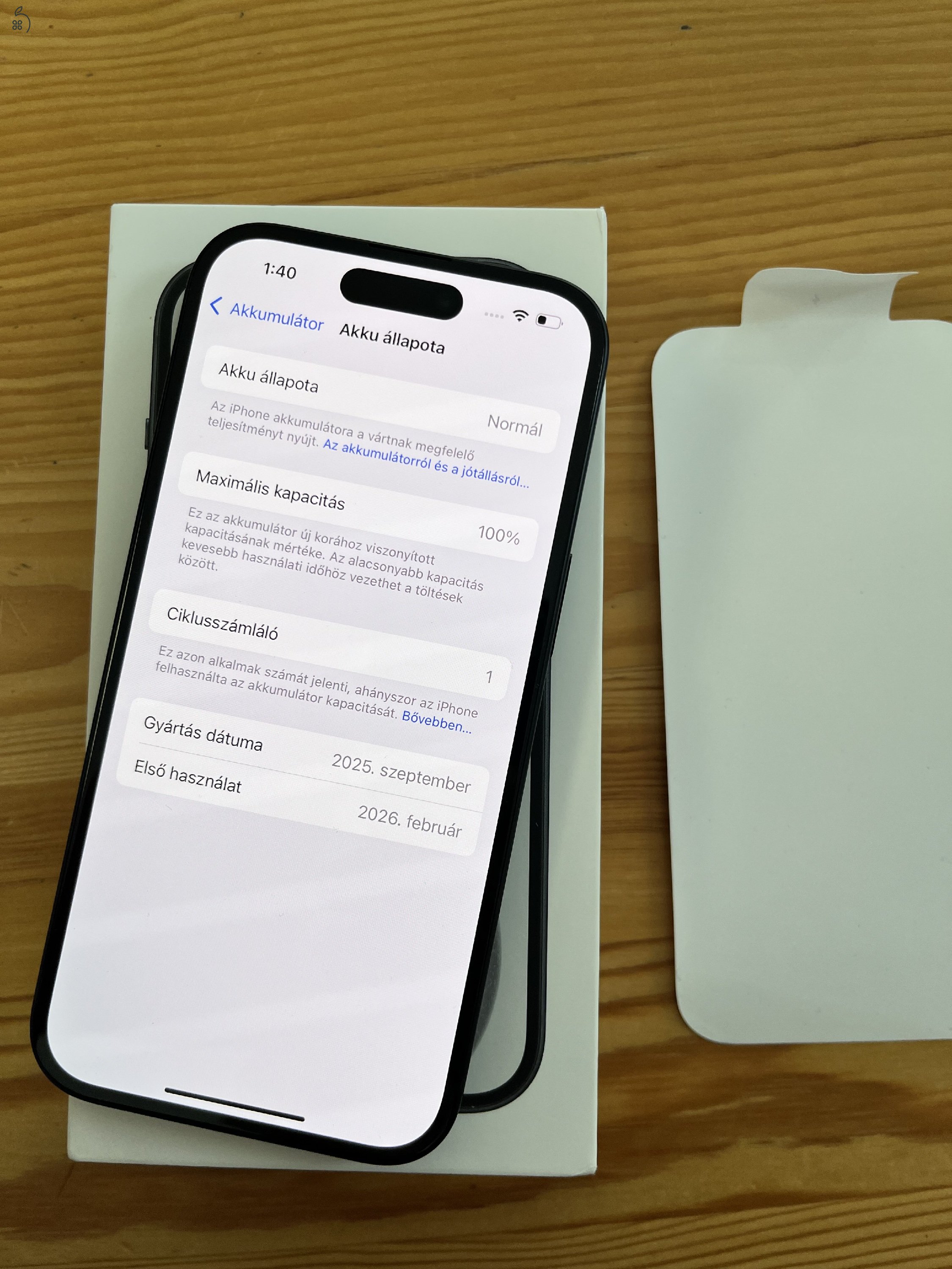 iPhone 15 128GB Új!