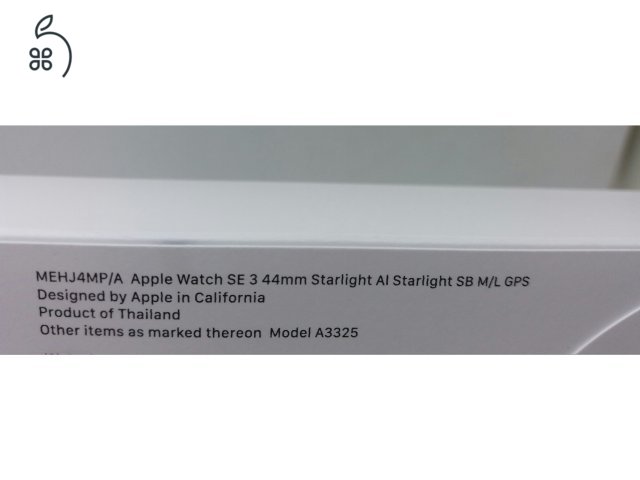 Bontatlan ÚJ Apple Watch SE 2025 - 44mm - GPS - Starlight - 1év APPLE garanciával ! ! !