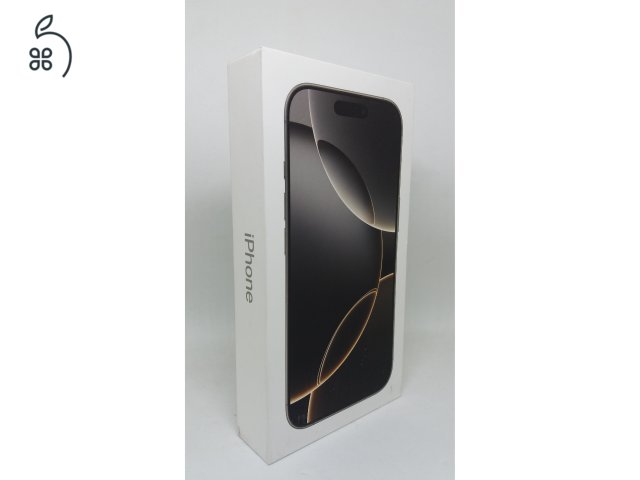 Karcmentes APPLE iPhone 16 PRO - 128GB - 92% - Black Ttanium színben ! ! !