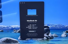 Hibátlan MacBook Air 2024 M3 13” Midnight 256GB 8GB 2 ÉV Garanciával 94%