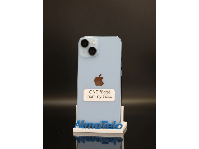 Apple iPhone 14 128 GB Blue 100% akku - 12 HÓ GARANCIA
