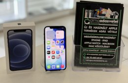iPhone 12 128GB Független Használt/1 hónap gar./Akku 82%/p4759