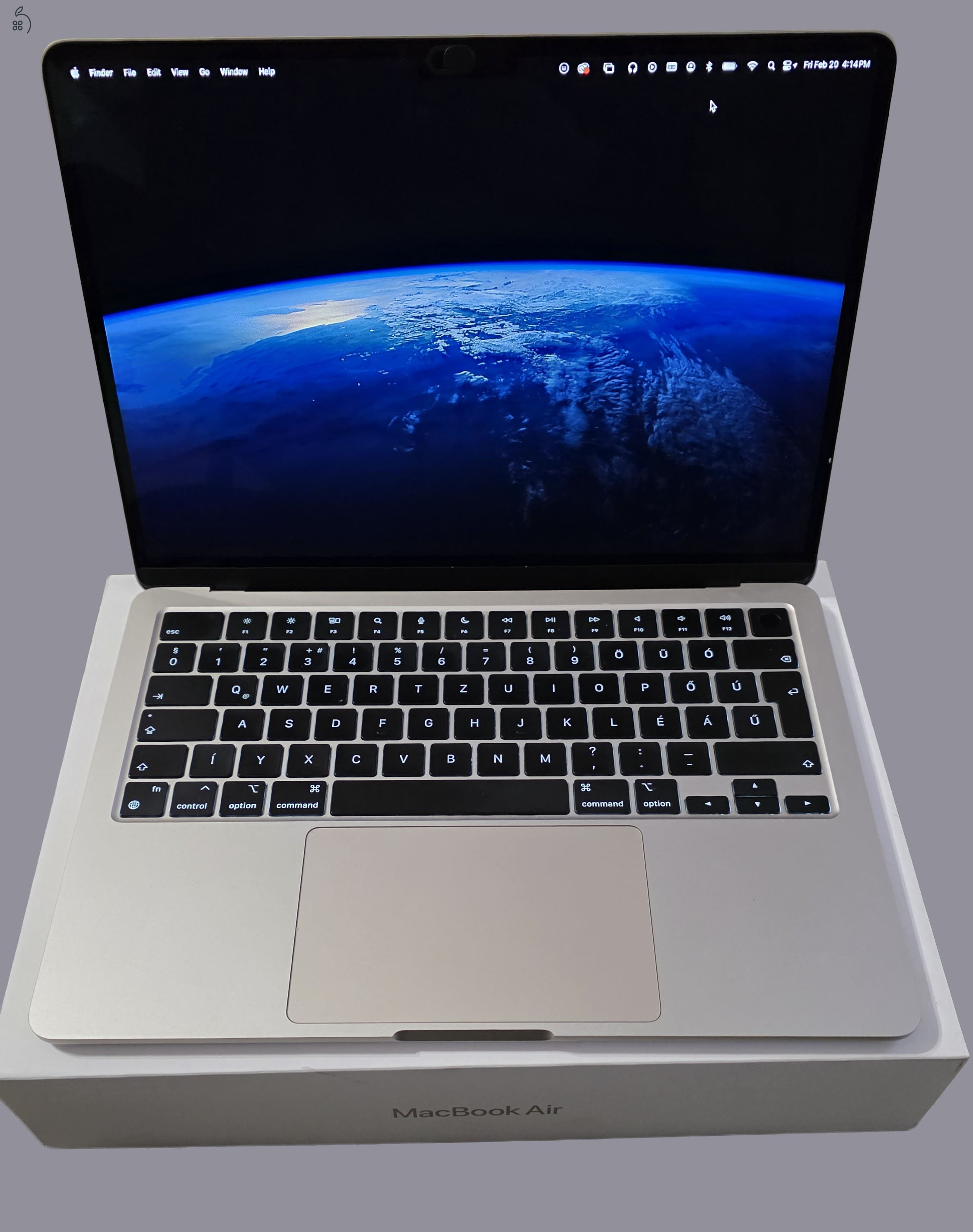 MacBook Air M3 (2024) – 16GB RAM – Hibátlan, erős grafikai gép