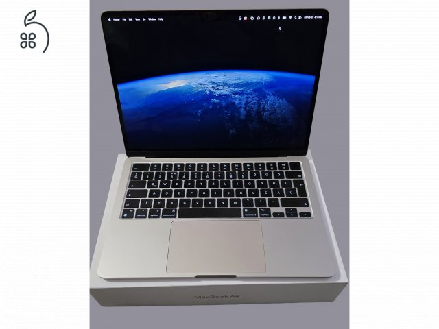 MacBook Air M3 (2024) – 16GB RAM – Hibátlan, erős grafikai gép
