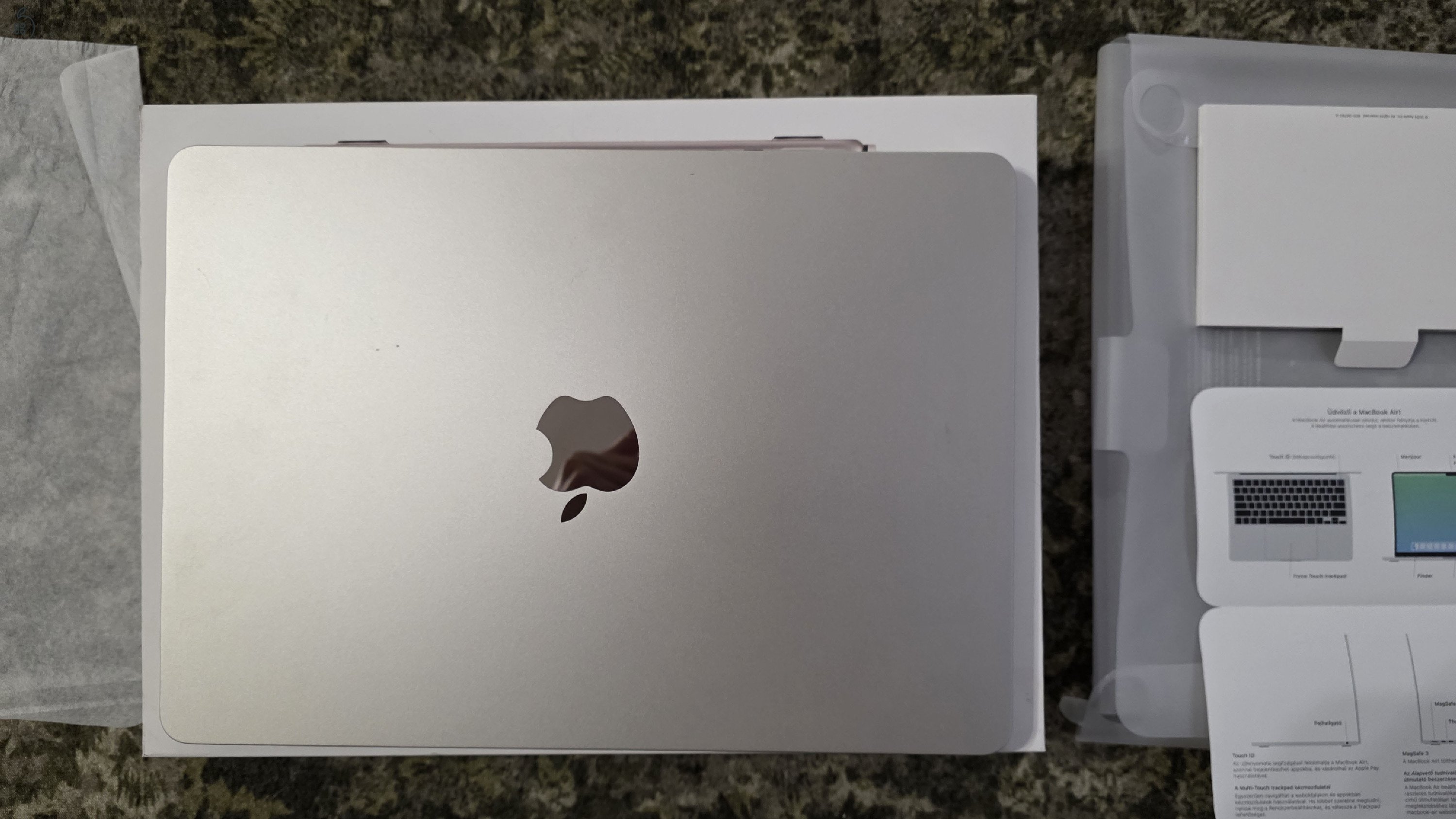 MacBook Air M3 (2024) – 16GB RAM – Hibátlan, erős grafikai gép