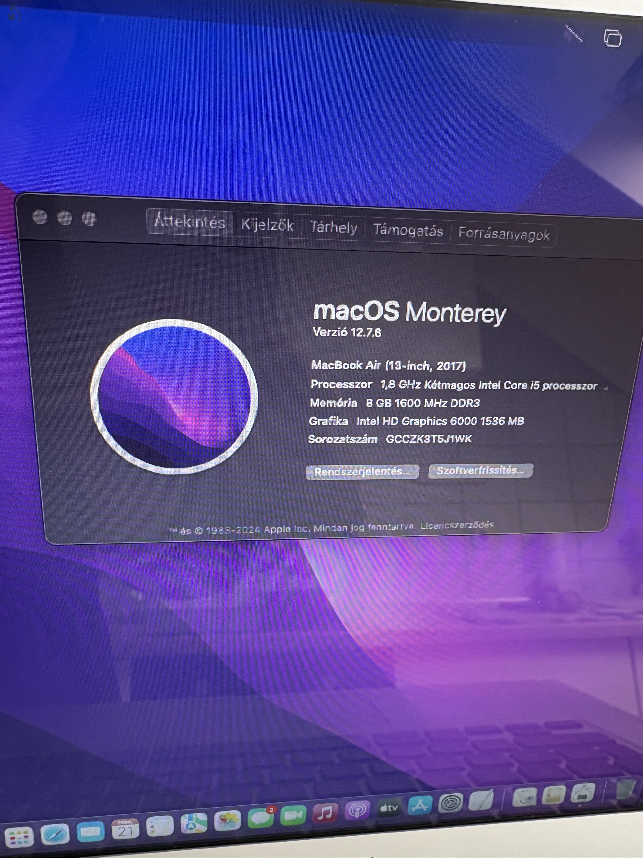 Apple MacBook Air 13 A1466 (2017)