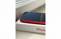 Apple iPhone 14 Red 256GB független 100% aksi