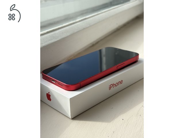 Apple iPhone 14 Red 256GB független 100% aksi