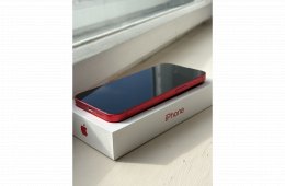Apple iPhone 14 Red 256GB független 100% aksi