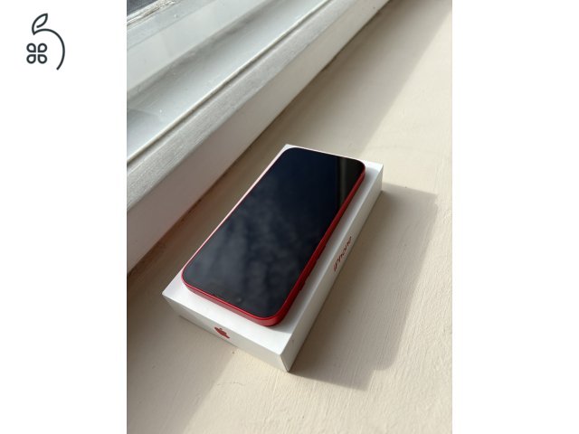 Apple iPhone 14 Red 256GB független 100% aksi
