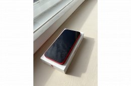 Apple iPhone 14 Red 256GB független 100% aksi
