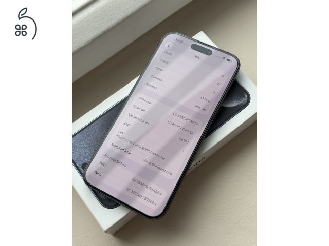 Apple iPhone 15 Pro Max Blue Titanium 512GB